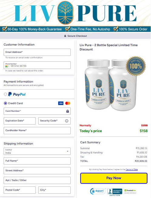 livpure official website